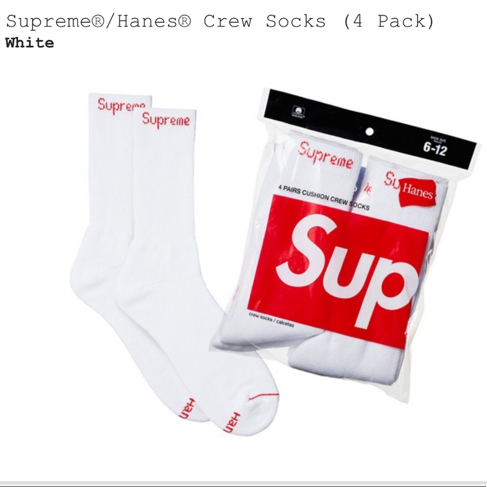 Supreme Socks